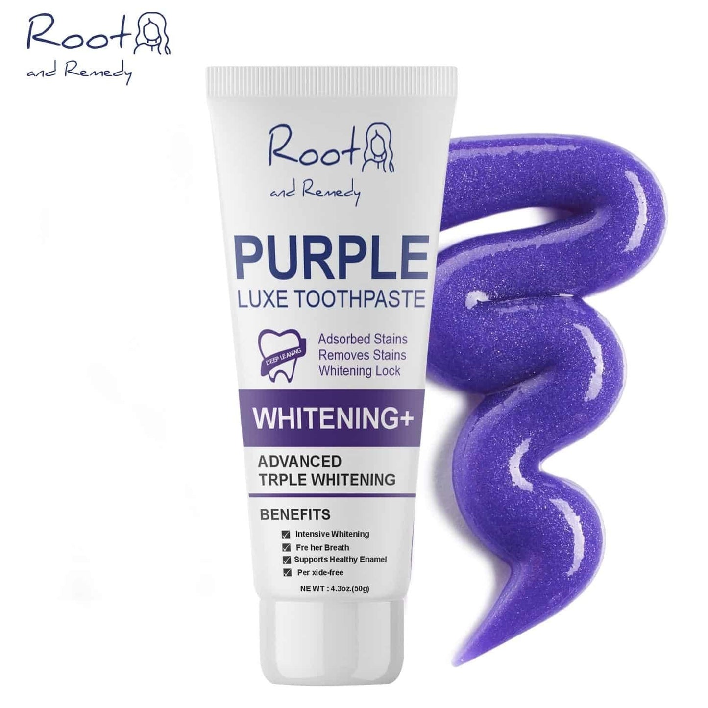Purple Luxe Toothpaste 50 gm Pack of 1