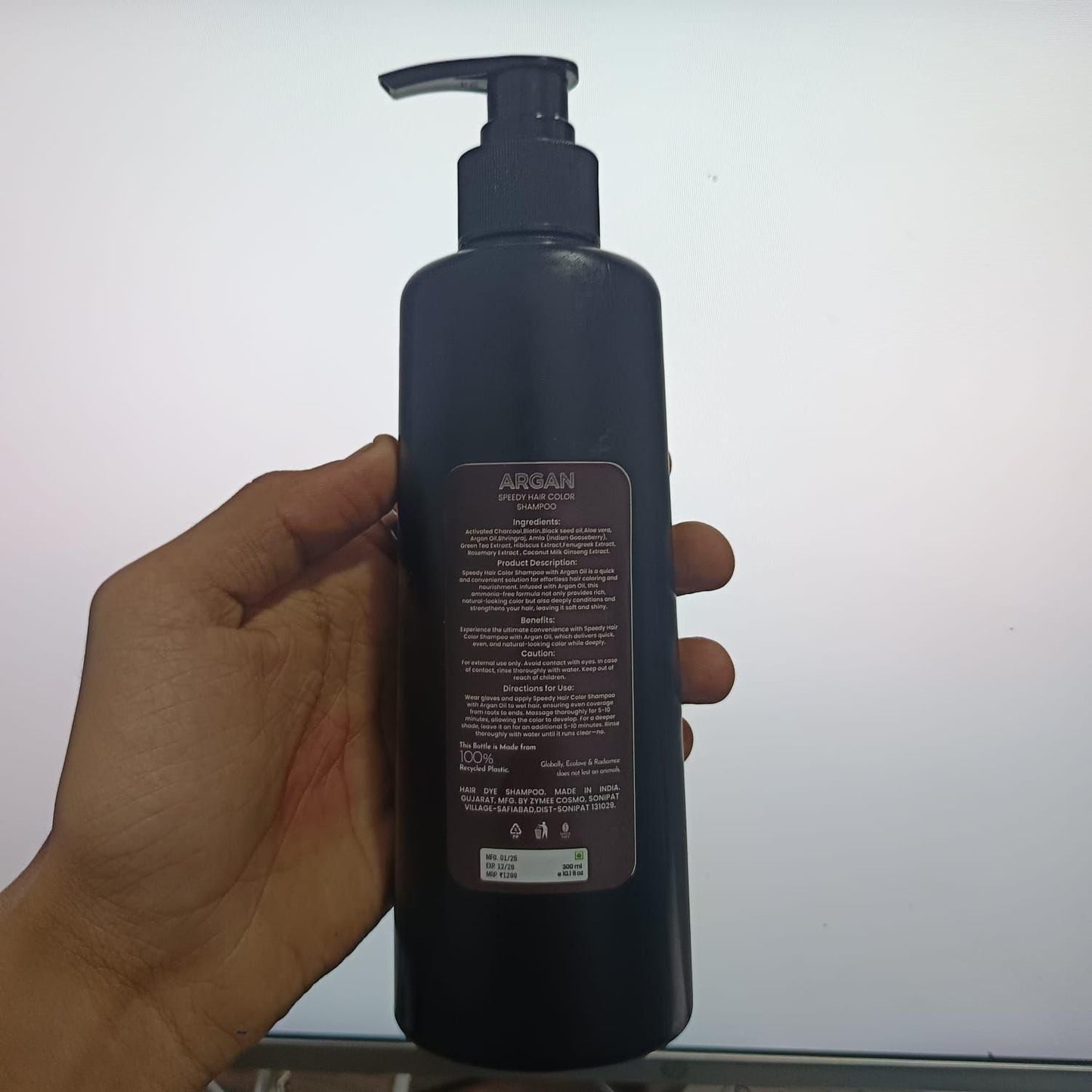 Argan Speedy Hair Color Shampoo 300ml Pack of 1