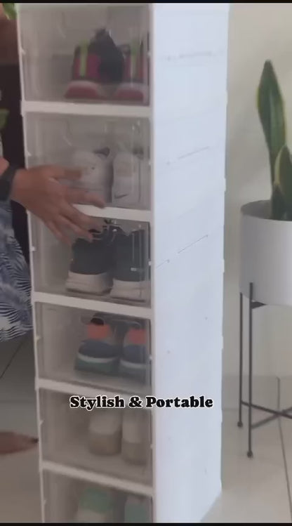 4 Layer Foldable Shoe Rack-Organizer