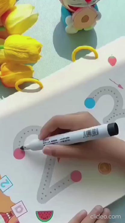 Pen Control Training Exercise Hand Control Book